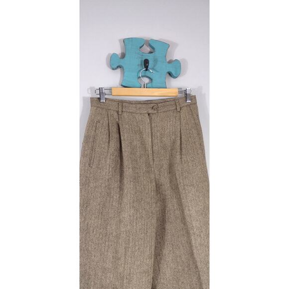 Evan Picone Womens Wool Rayon Blend Trouser Pants Size 8 - Picture 7 of 12